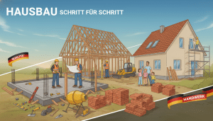 Hausbau Schritt für Schritt