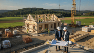 Hausbau mit Bauträger